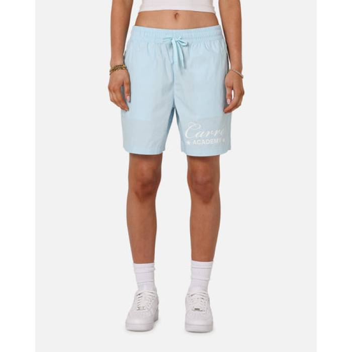 Carre 【 Star Academy Beach Shorts Womens Baby Blue 】 翰林院 さる股引き レディース 青碧 青碧