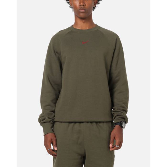 ナイキ Nike 【 Nocta Fleece Crewneck Mens Khaki 】 フリース メンズ カーキ