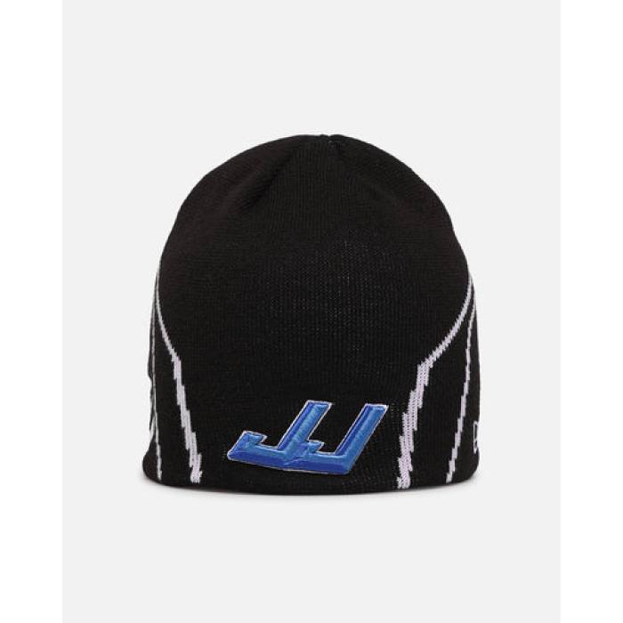 ニュー内鰓 New Era 【 Ufc Jon Jones Skull Beanie Mens Black 】 旗がしら かぶり笠 メンズ 黒いこと 黒いこと