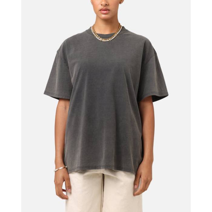 Culture Kings 【 Boxy T-Shirt Womens Black Wash 】 プルオーバー レディース 黒いこと 黒いこと