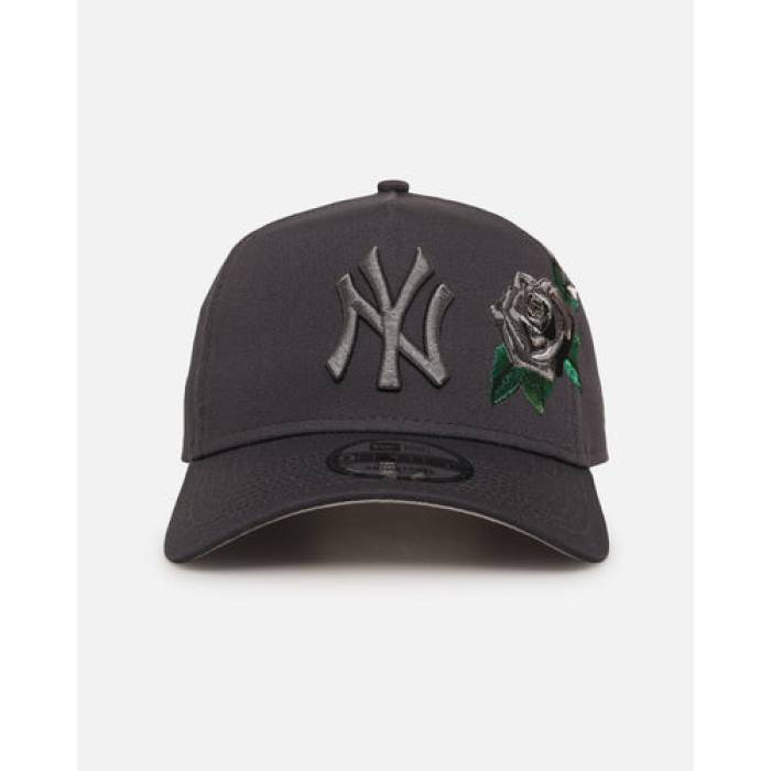 ニューエラ New Era 【 New York Yankees 'Tonal Roses' 9Forty A-Frame Snapback Mens Gray 】 ヤンキース Snapback スナップバック バッグ メンズ gray 灰色・グレー・グレイ