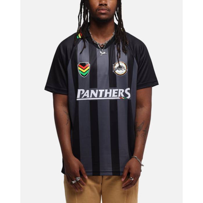 Bleacher Athletic 【 Penrith Panthers Nrl 1908 Collared T-Shirt Official Team Colour Mens Otc 】 パンサーズ Tシャツ Team チーム メンズ