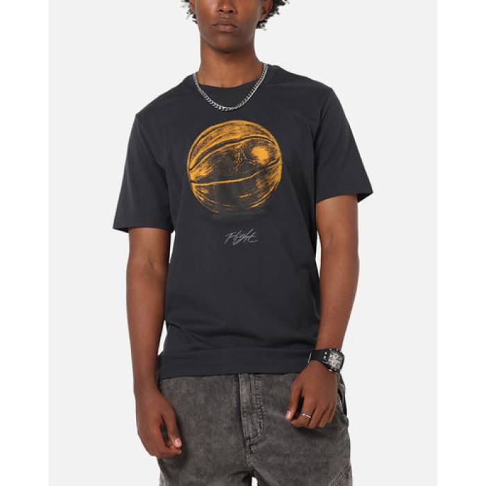 ナイキ ジョーダン Jordan 【 Jumpman Brand Bball T-Shirt Mens Off Noir/Black 】 Jumpman 飛び降りるマン ティーシャツ メンズ 黒いこと 黒いこと