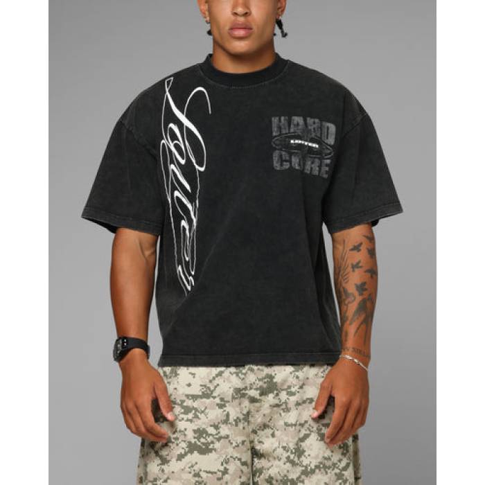 Loiter 【 Chrome Dome T-Shirt Mens Washed Black 】 プルオーバー メンズ 黒いこと 黒いこと