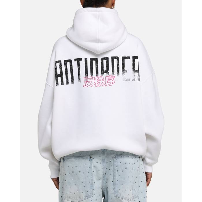 The Anti Order 【 Ryuken Boxy Hoodie Womens White 】 フーディー パーカー レディース 白いこと 白いこと