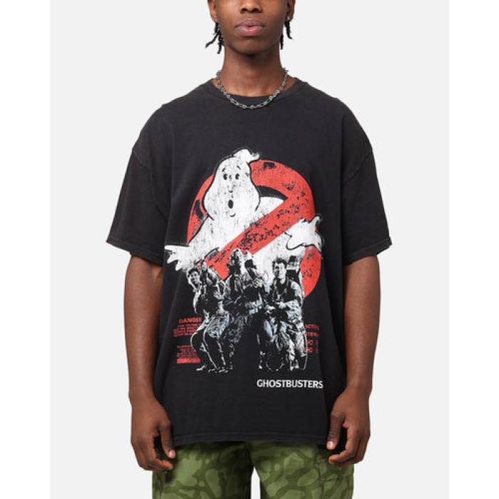 Goat Crew 【 X Ghostbusters Vintage T-Shirt Mens Black Wash 】 vintage ビンテージ・ヴィンテージ プルオーバー メンズ 黒いこと 黒いこと