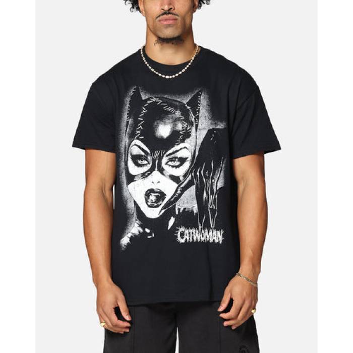 Goat Crew 【 X Dc Batman Catwoman T-Shirt Mens Black 】 DC ディーシー ティーシャツ メンズ 黒いこと 黒いこと