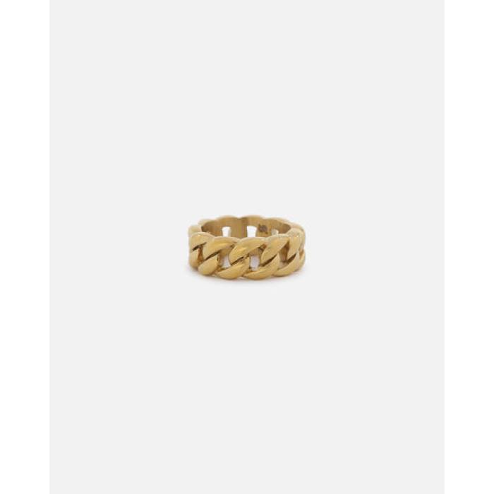 Saint Morta 【 Cuban Ring Mens Gold 】 キューバン メンズ ゴールド