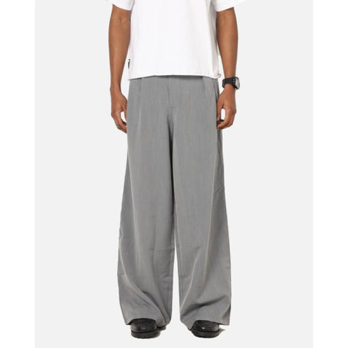 Xxiii 【 Pleated Pant Mens Grey 】 ズボン下 メンズ 薄墨色 薄墨色
