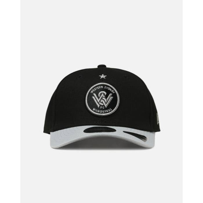 ニューエラ New Era 【 Western Sydney Wanderers Fc 'A-League Season Kick Off' 9Seventy Stretch Snapback Mens Black 】 ウェスタン キック Snapback スナップバック バッグ メンズ 黒色 ブラック|スニケス