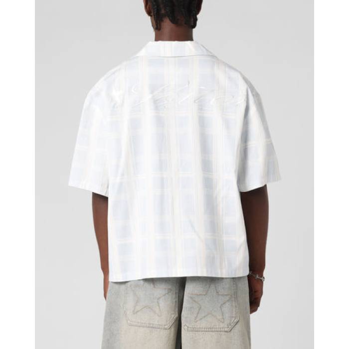 Loiter 【 Daytona Button Up Shirt Mens Blue Check 】 メンズ 青色 ブルー