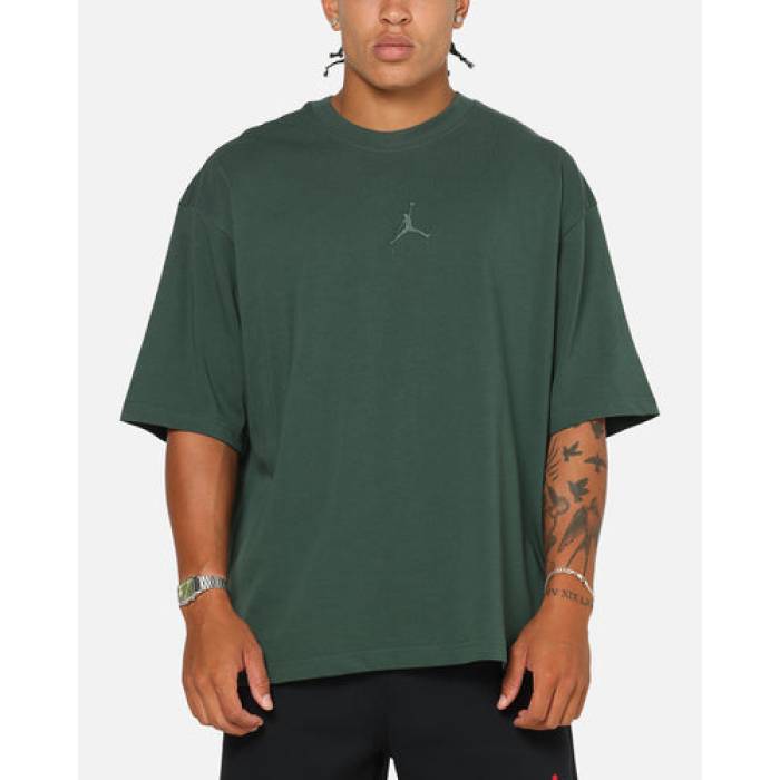 ナイキ ジョーダン Jordan 【 Flight Essentials Oversized T-Shirt Midnight Green Mens Midnight Green/ 】 Flight 航空 ティーシャツ green 緑・緑であること メンズ green 緑・緑であること