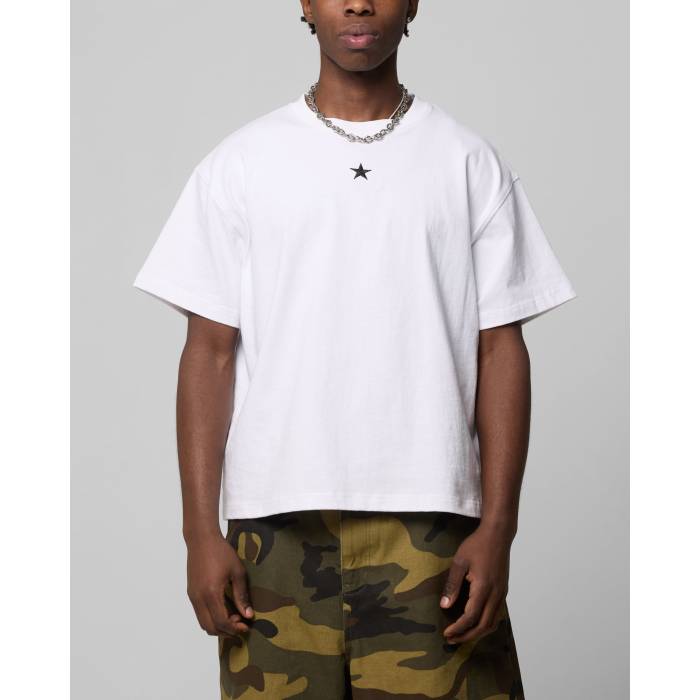 Loiter 【 Boxer Fitted T-Shirt Mens White 】 プルオーバー メンズ 白いこと 白いこと