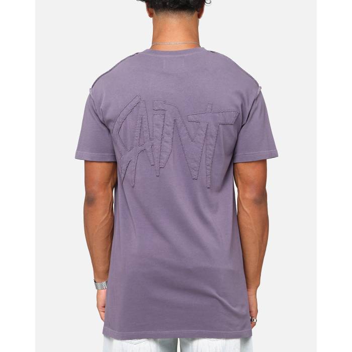 Saint Morta 【 Pericles Lafayette T-Shirt Mens Purple 】 プルオーバー メンズ Purple 紫・パープル