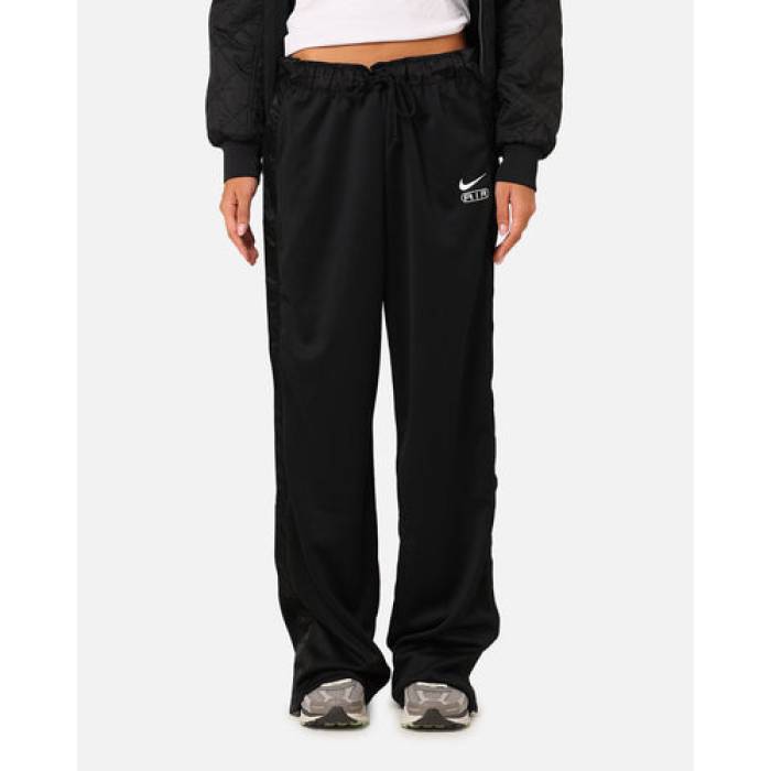ナイキ Nike 【 Sportswear Air Mid-Rise Breakaway Pants Womens Black/White 】 レディース 黒色 ブラック 白色 ホワイト