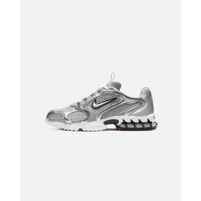 ナイキ Nike 【 Air Zoom Spiridon Cage 2 Light Smoke Grey/Metallic Silver Mens Lt Smoke Grey/M 】 望遠レンズ Silver しろがね色・しろがね色 メンズ 薄墨色 薄墨色