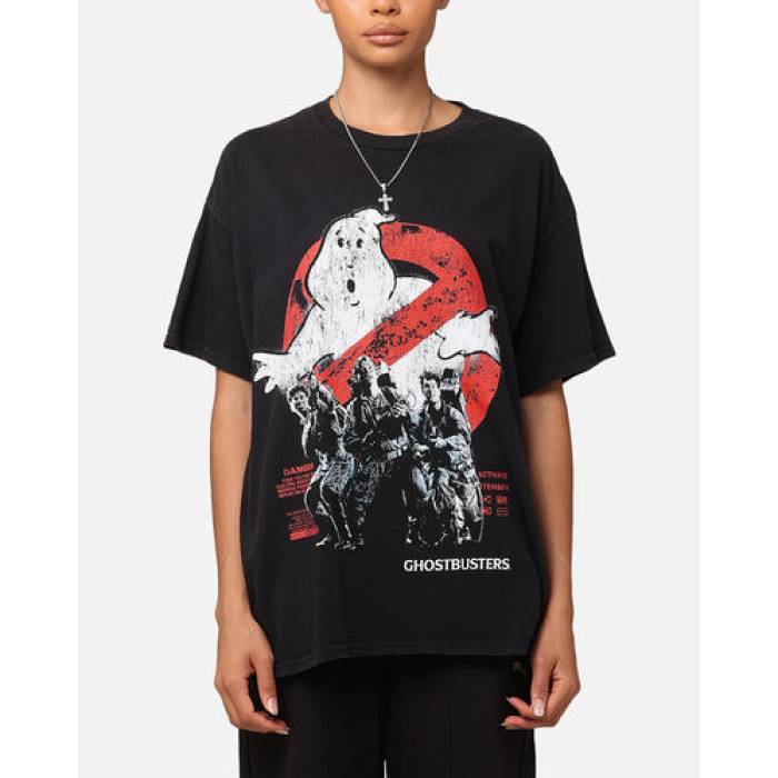 Goat Crew 【 X Ghostbusters Vintage T-Shirt Mens Black Wash 】 vintage ビンテージ・ヴィンテージ プルオーバー メンズ 黒いこと 黒いこと