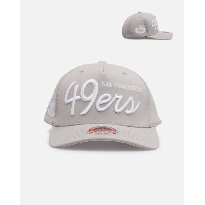 ミッチェル&ネス Mitchell & Ness 【 San Francisco 49Ers 'Tones' Mvp Snapback Mens Gray 】 フォーティーナイナーズ Snapback スナップバック バッグ メンズ gray 灰色・グレー・グレイ