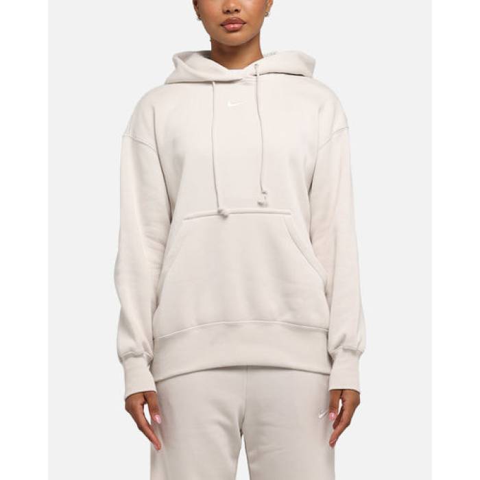 ナイキ Nike 【 Sportswear Phoenix Fleece Oversized Pullover Hoodie Lt Orewood Brown/Sail Womens Lt Orewood Brn/ 】 アリゾナ州の州都 フリース フーディー パーカー レディース