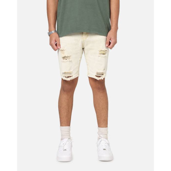 Saint Morta 【 Dynasty V2 Denim Shorts Mens Dirty Blonde 】 ジーンズ さる股引き メンズ