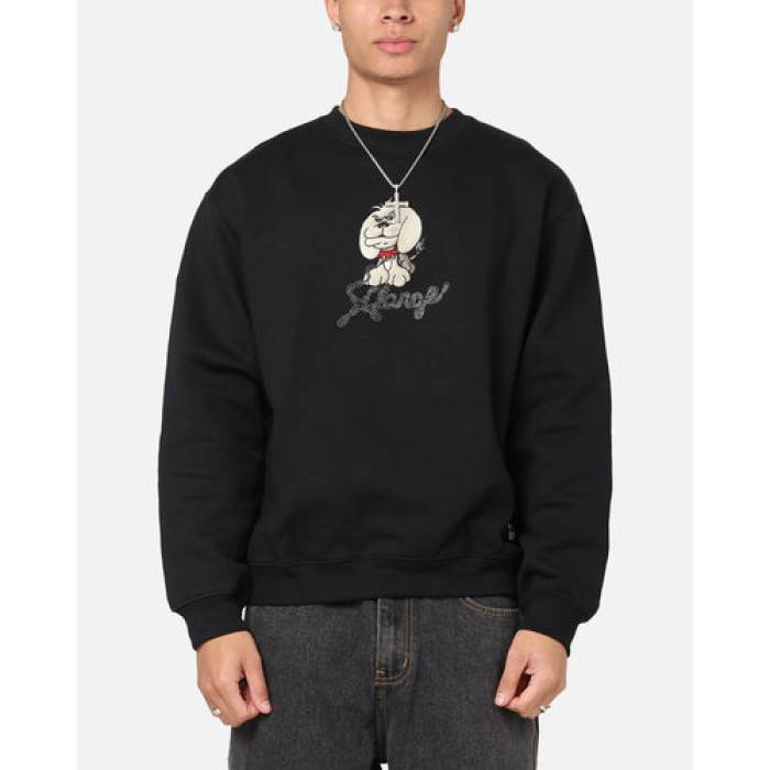 X-Large 【 Off Leash Crewneck Mens Black 】 メンズ 黒色 ブラック