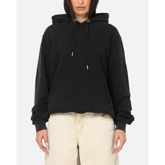 Culture Kings 【 Standard Hoodie Womens Vintage Black 】 standard 判定基準 フーディー パーカー レディース vintage ビンテージ・ヴィンテージ 黒いこと 黒いこと