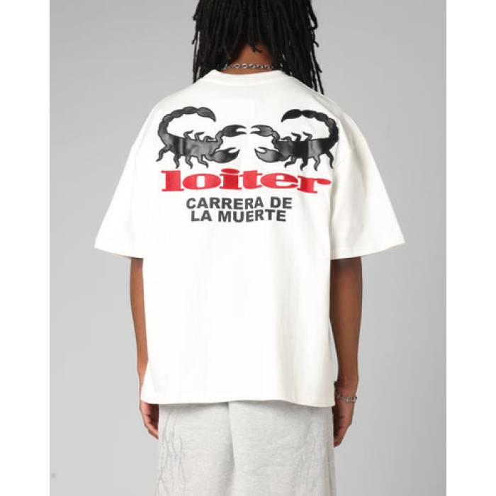 Loiter 【 Bullrush Premium T-Shirt Mens Off White 】 Premium 割り増し金 ティーシャツ メンズ 白いこと 白いこと