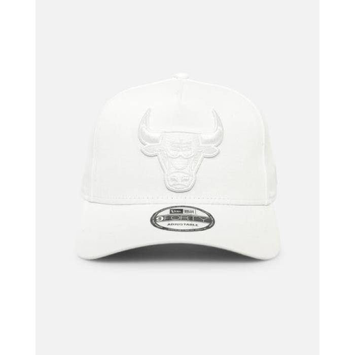 ニューエラ New Era 【 Chicago Bulls 'White/Grey Undervisor' 9Forty A-Frame Snapback Mens White/White 】 シカゴ ブルズ Snapback スナップバック バッグ メンズ 白色 ホワイト