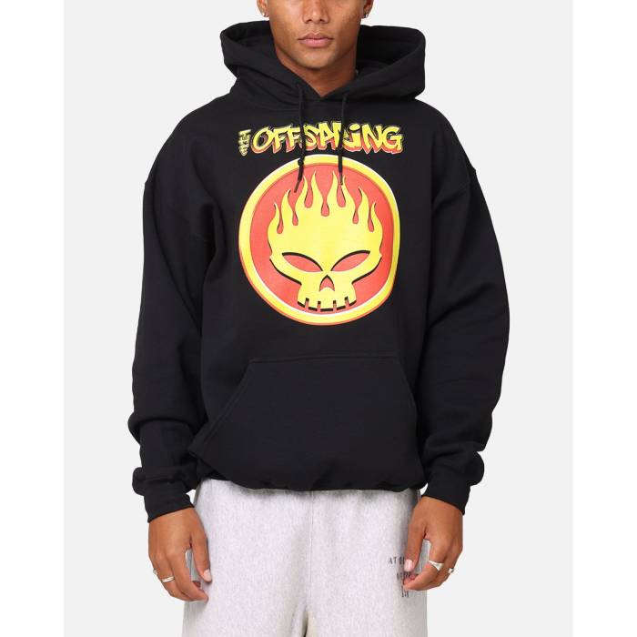 The Offspring 【 Offspring Logo Hoodie Mens Black 】 ロゴ フーディー パーカー メンズ 黒色 ブラック|スニケス