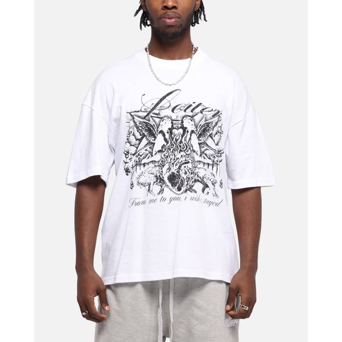 Loiter 【 Earth Angel T-Shirt Mens White 】 プルオーバー メンズ 白いこと 白いこと