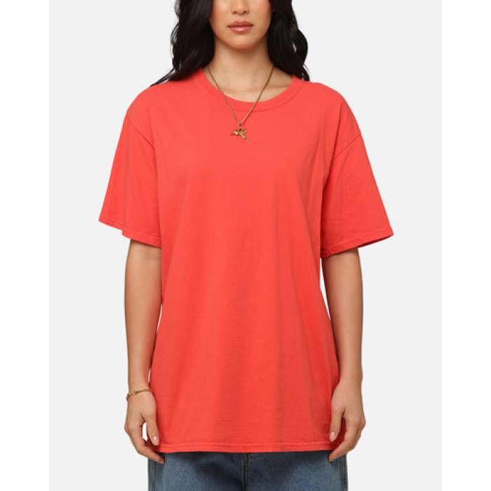 Culture Kings 【 Basic T-Shirt Womens Red 】 ティーシャツ レディース Red 赤・赤いこと