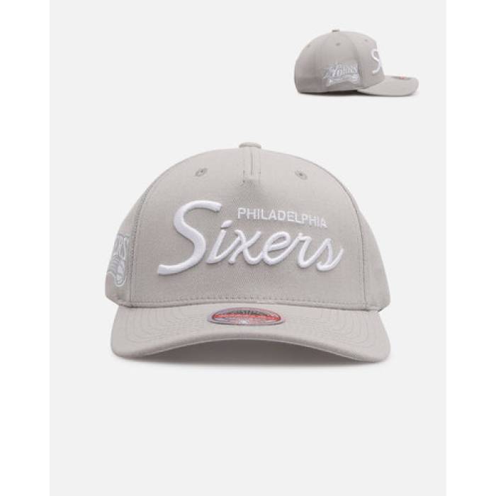 ミッチェル&ネス Mitchell & Ness 【 Philadelphia 76Ers 'Tones' Mvp Snapback Mens Gray 】 フィラデルフィア 76ers セブンティシクサーズ Snapback スナップバック バッグ メンズ gray 灰色・グレー・グレイ