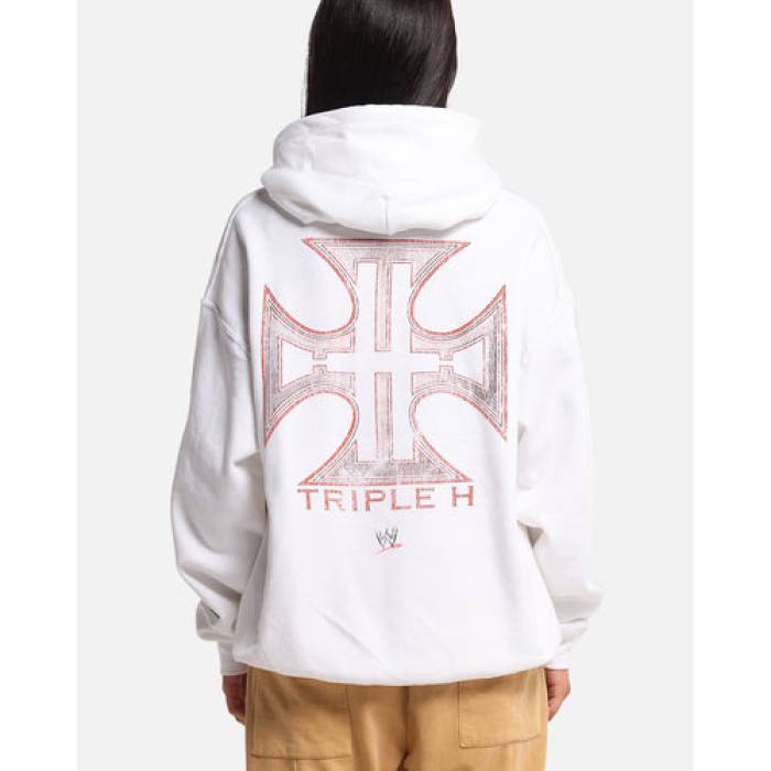 Culture Kings 【 X Wwe Triple H Wrestlemania Xli Premium Hoodie Womens White 】 Premium 割り増し金 フーディー パーカー レディース 白いこと 白いこと