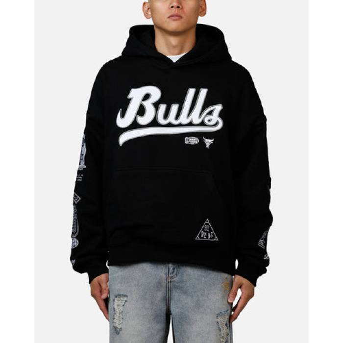 ミッチェル&ネス Mitchell & Ness 【 Chicago Bulls The Best Ever Anywhere Hoodie Mens Black 】 シカゴ ブルズ フーディー パーカー メンズ 黒色 ブラック|スニケス