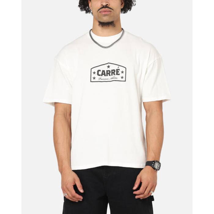 Carre 【 Block Star T-Shirt Mens Off White 】 ティーシャツ メンズ 白いこと 白いこと