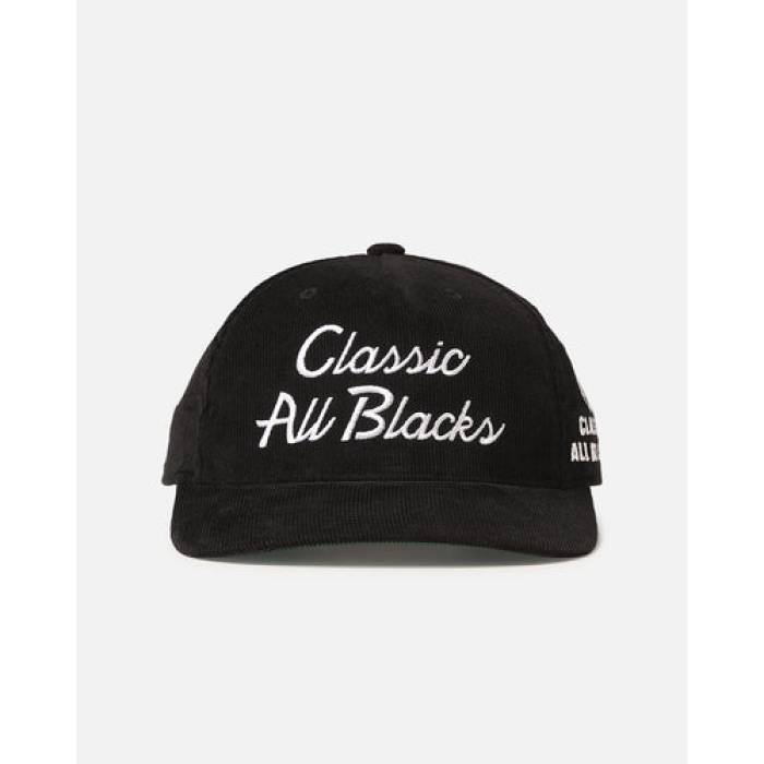 ミッチェル&ネス Mitchell & Ness 【 All Blacks Rugby Union Script Corduroy Origin Snapback Mens Solid Black 】 ラグビー Union ユニオン スクリプト コーデュロイ Snapback スナップバック バッグ メンズ ソリッド 黒