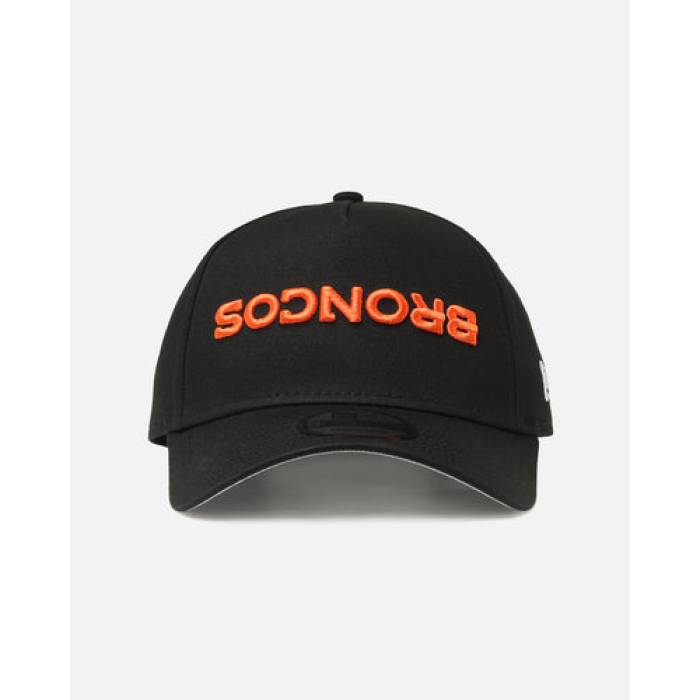 ニューエラ New Era 【 Denver Broncos 'Upside Down Logo' 9Forty A-Frame Snapback Mens Black 】 デンバー ブロンコス ダウン Snapback スナップバック バッグ メンズ 黒色 ブラック 21,840円