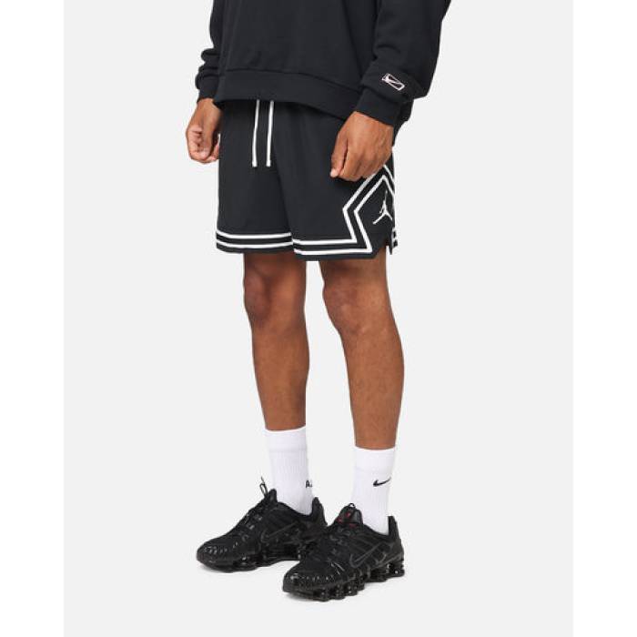 ナイキ ジョーダン Jordan 【 Jumpman Dri-Fit Woven Diamond Shorts Te Mens Black/White/Whi 】 Jumpman ジャンプマン ドライフィット Woven ウーブン ダイヤモンド ショーツ メンズ 黒色 ブラック 白色 ホワイト|スニケス
