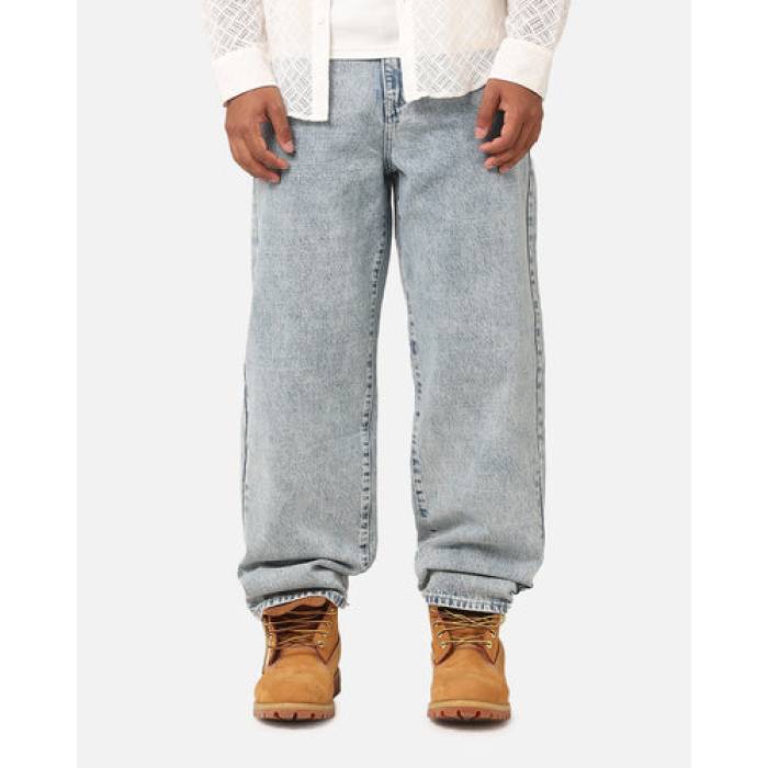Xxiii 【 Baggy Jeans Mens Blue Stonewash 】 バギージーンズ メンズ 青色 ブルー｜スニケス