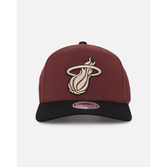 ミッチェル&ネス Mitchell & Ness 【 Miami Heat 'Vintage ' Mvp Snapback Mens Burgundy 】 マイアミ ヒート Snapback スナップバック バッグ メンズ ワイン色・バーガンディー｜スニケス