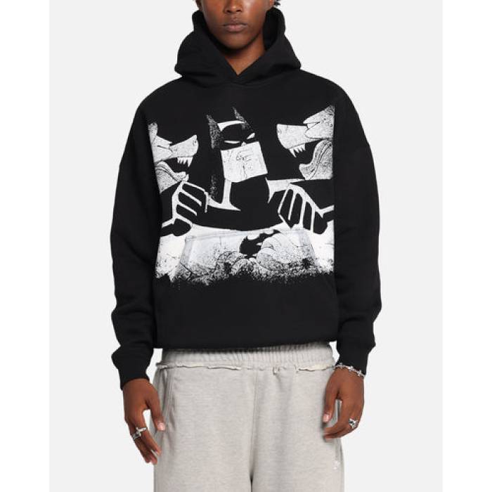 American Thrift 【 X Dc Batman The Animated Premium Hoodie Mens Black 】 DC ディーシー Premium プレミアム フーディー パーカー メンズ 黒色 ブラック