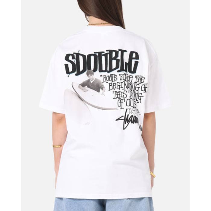 S Double 【 Pintails T-Shirt Womens White 】 Tシャツ レディース 白色 ホワイト