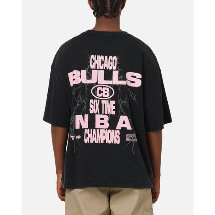 ミッチェル\u0026ネス Mitchell \u0026 Ness 【 Chicago Bulls Sigilism T-Shirt Mens Black 】 シカゴ ブルズ Tシャツ メンズ 黒色 ブラック