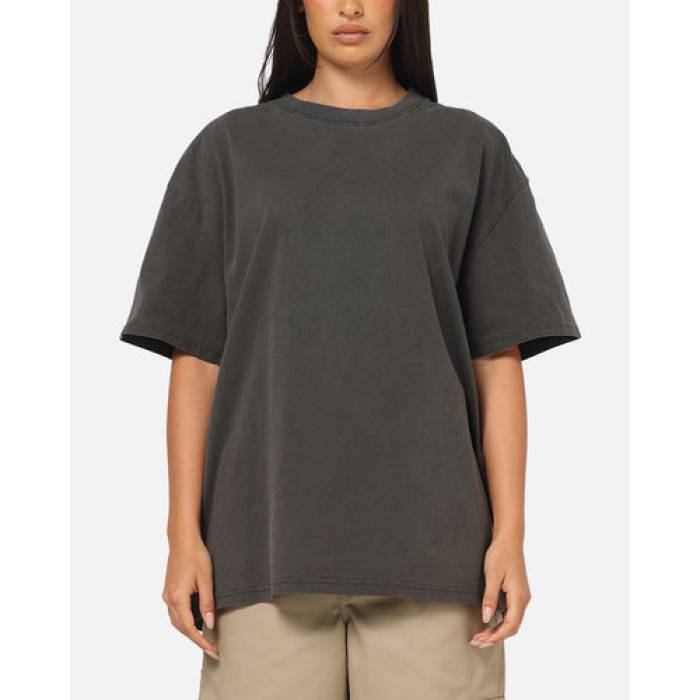 American Thrift 【 The Block T-Shirt Womens Black Wash 】 Tシャツ レディース 黒色 ブラック