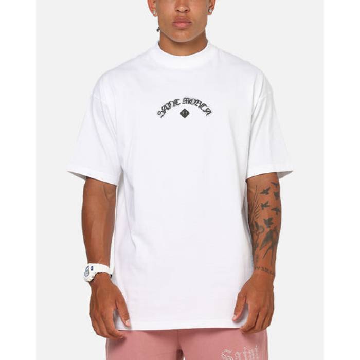 Saint Morta 【 The Return Boxy T-Shirt Mens White 】 ティーシャツ メンズ 白いこと 白いこと
