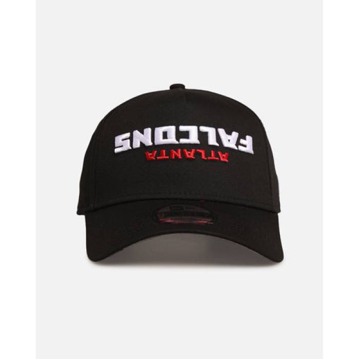 ニューエラ New Era 【 Atlanta Falcons 'Upside Down Logo' 9Forty A-Frame Snapback Mens Black 】 アトランタ ファルコンズ ダウン Snapback スナップバック バッグ メンズ 黒色 ブラック