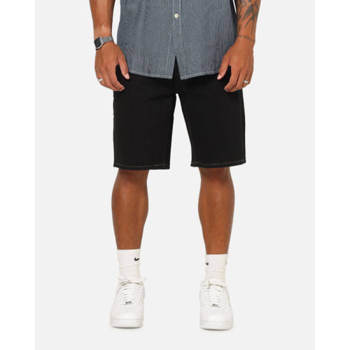 S Double 【 Denim Standard Shorts Mens Raw 】 デニム standard スタンダード ショーツ メンズ｜スニケス