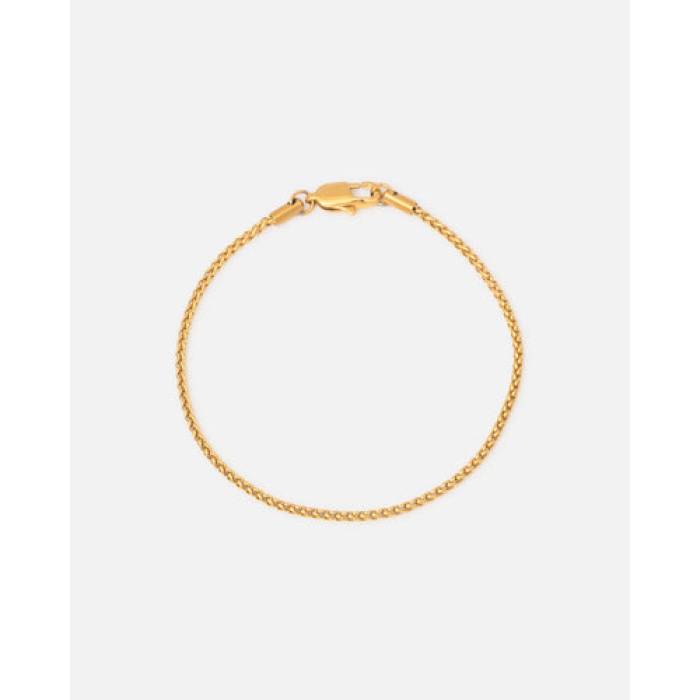 Saint Morta 【 2Mm Palm Chain Bracelet Mens Gold 】 ブレスレット メンズ ゴールド