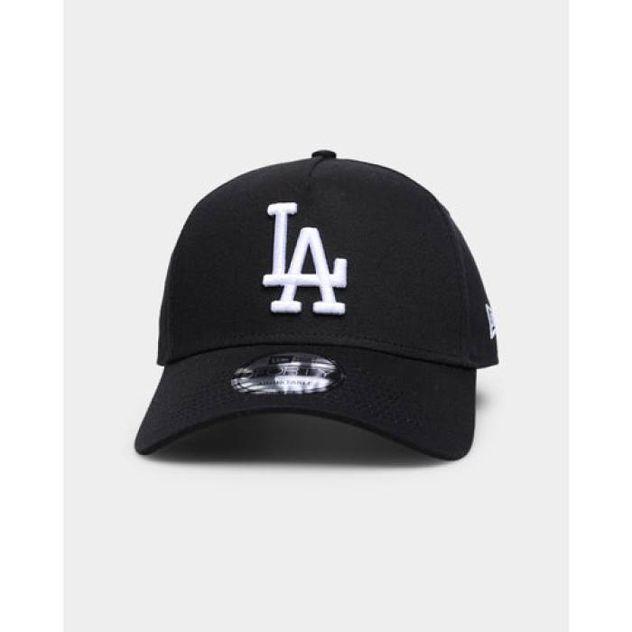 ニューエラ New Era 【 Los Angeles Dodgers 9Forty A-Frame Snapback Mens Black/White 】 ドジャース Snapback スナップバック バッグ メンズ 黒色 ブラック 白色 ホワイト