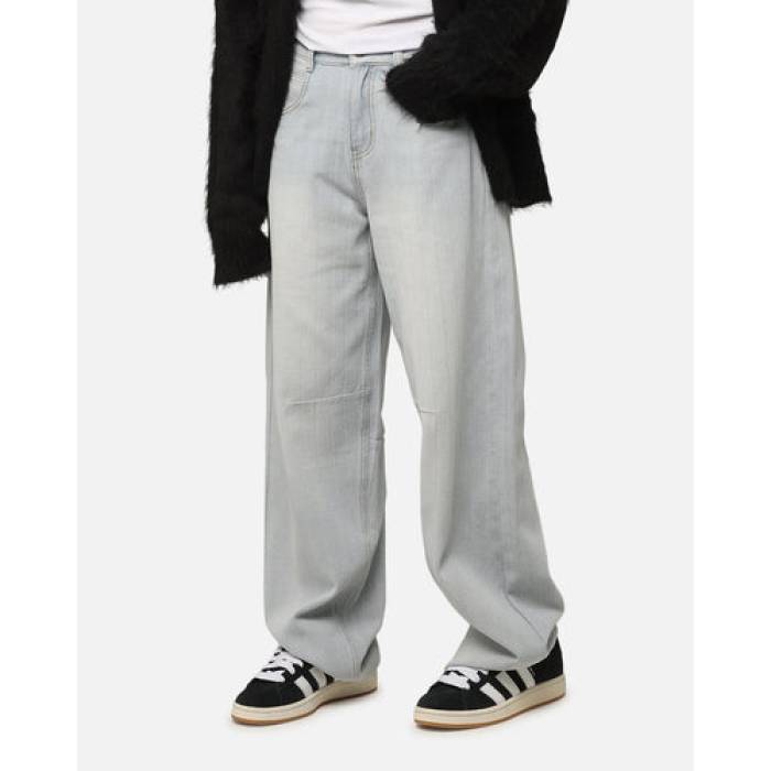 Xxiii 【 Buckle Baggy Jeans M Womens Light Blue Deni 】 バックル ジーンズ レディース 青色 ブルー|スニケス